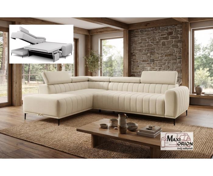 Fotogalerie Rohová sedací souprava Sleep 160 na každodenní spaní - výběr barev