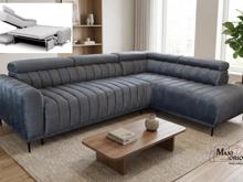 Fotogalerie Rohová sedací souprava Sleep 140 na každodenní spaní - šedá