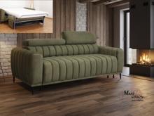 Fotogalerie Rozkládací pohovka na každodenní spaní Sleep 140 - zelená