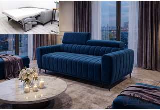 Rozkládací pohovka na každodenní spaní Sleep 140 - ilustrační fotografie