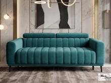 Fotogalerie Rozkládací pohovka na každodenní spaní Sleep - 140 - světle modrá