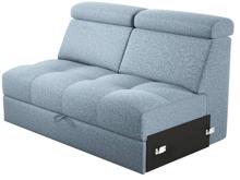 Fotogalerie Rohová sedací souprava Aviro ve tvaru U s širokým otomanem - výběr potahů