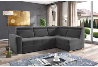 Menší sedací souprava Aviro ve tvaru L - výběr potahů