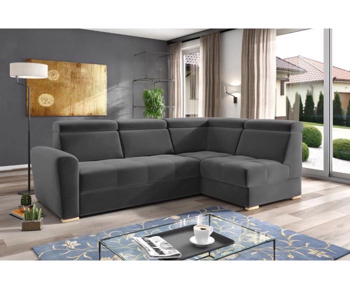 Fotogalerie Menší sedací souprava Aviro ve tvaru L - výběr potahů