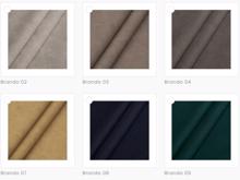 Fotogalerie Luxusní rohová sedací souprava Aviro  - potah Brando