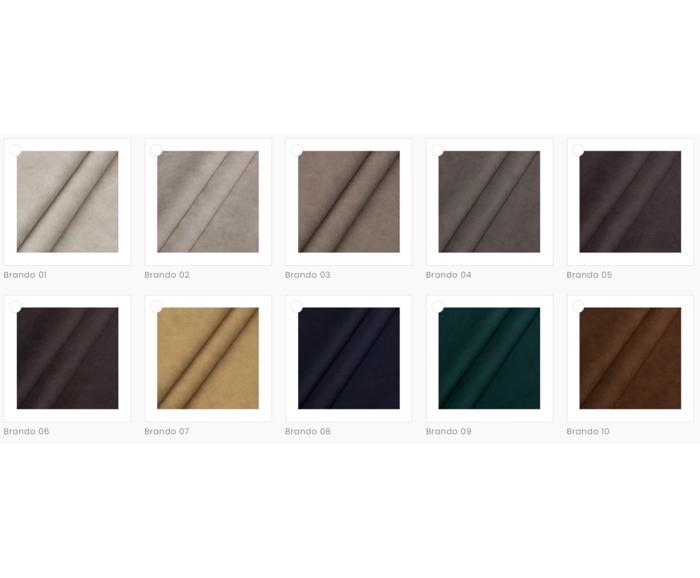 Fotogalerie Luxusní rohová sedací souprava Aviro  - potah Brando