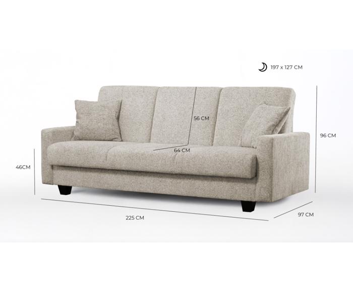 Fotogalerie Sedací souprava Harmonie - 3R+1+1 - potah Diosa 16