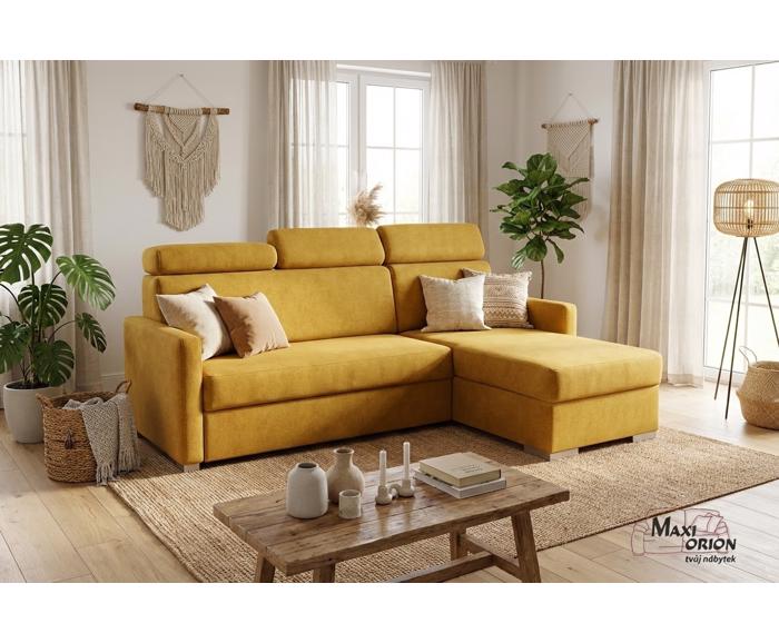 Fotogalerie Rohová sedací souprava Hugo mini - výběr potahů