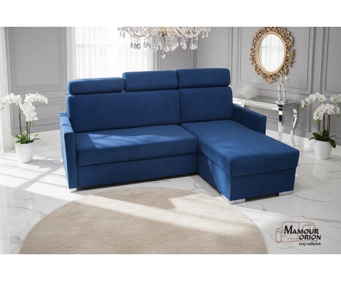 Fotogalerie Rohová sedací souprava Hugo mini - výběr potahů