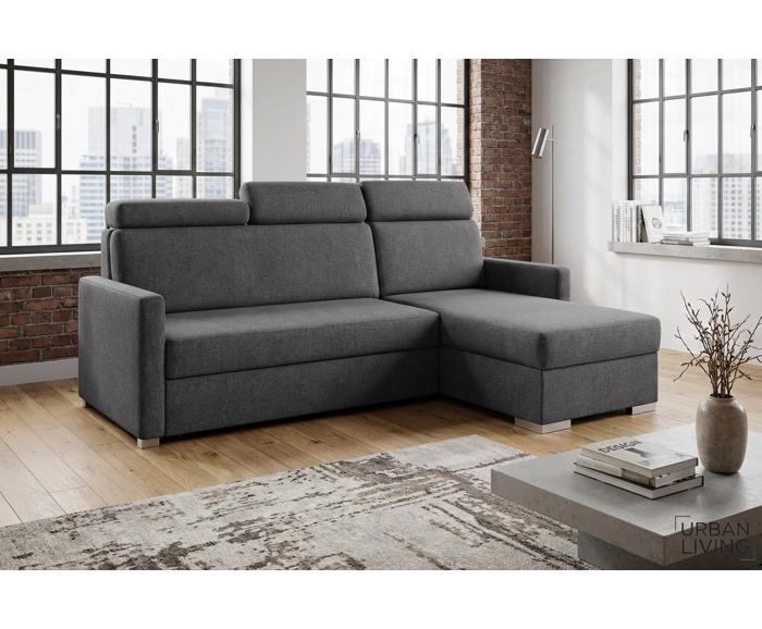 Fotogalerie Rohová sedací souprava Hugo mini - výběr potahů