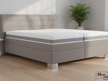 Fotogalerie Blanář - čalouněná postel Vernon 160x200 - béžová - bez matrace