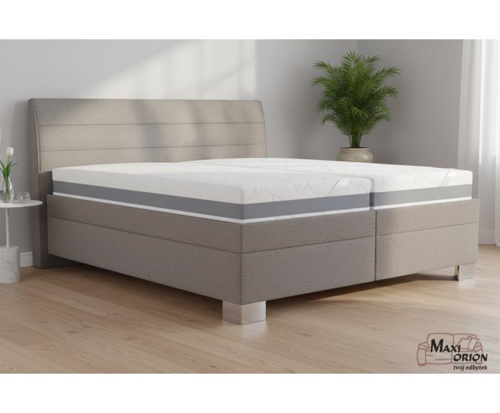 Fotogalerie Blanář - čalouněná postel Vernon 160x200 - béžová - bez matrace