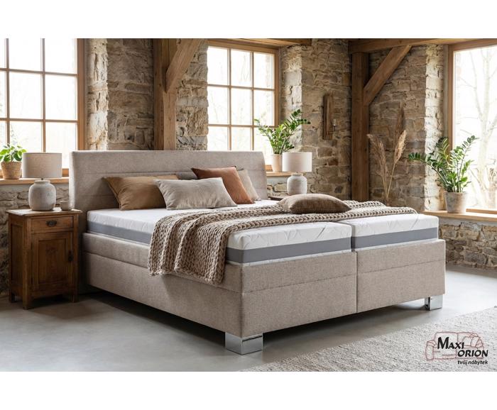 Fotogalerie Blanář - čalouněná postel Vernon 160x200 bez matrace - výběr barvy