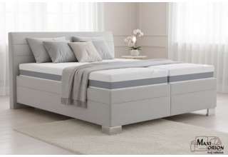 Blanář - čalouněná postel Vernon 180x200 světle šedá bez matrace