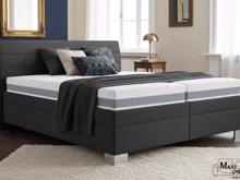 Fotogalerie Blanář - čalouněná postel Vernon 160x200 - tmavě šedá - bez matrace