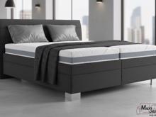 Fotogalerie Blanář - čalouněná postel Vernon 160x200 - tmavě šedá - matrace Asteria