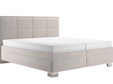 Fotogalerie Blanář - čalouněná postel Ela 160x200 - hnědá