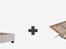 Fotogalerie Blanář - čalouněná postel Ela 160x200 - šedá