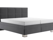 Fotogalerie Blanář - čalouněná postel Ela 160x200 - šedá