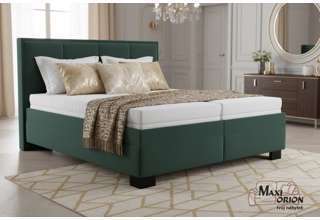 Čalouněná postel Ela zelená 180x200 Blanář + zvýhodněná cena matrací