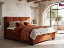 Fotogalerie Blanář - čalouněná postel Ela 160x200 - výběr barvy