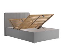 Fotogalerie Blanář - čalouněná postel August 140x200 - šedá