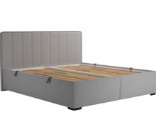 Fotogalerie Blanář - čalouněná postel August 160x200 - kamenitá šedá