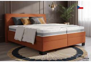 Blanář - čalouněná postel Vernon 160x200 bez matrace - výběr barvy