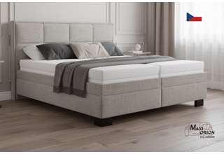 Čalouněná postel Ela šedá 180x200 Blanář + zvýhodněná cena matrací