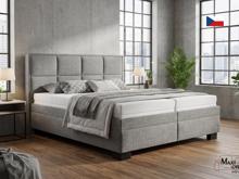 Fotogalerie Blanář - čalouněná postel Ela 160x200 - šedá