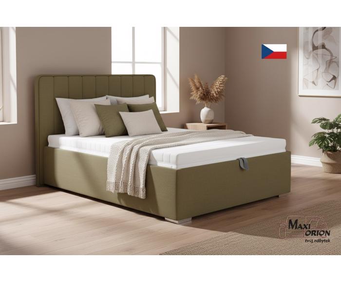 Fotogalerie Blanář  - čalouněná postel August 140x200 - výběr barvy