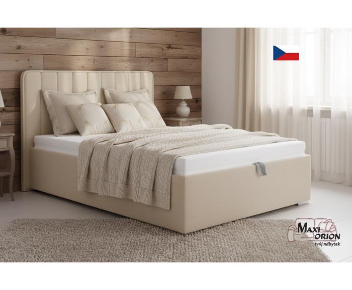 Fotogalerie Blanář  - čalouněná postel August 140x200 - výběr barvy