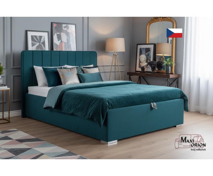 Fotogalerie Blanář  - čalouněná postel August 140x200 - výběr barvy