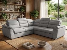 Fotogalerie Rohová rozkládací sedací souprava Medium - Šedá - Pravá 