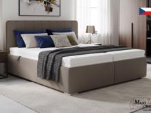 Fotogalerie Blanář - čalouněná postel August 180x200 - kamenitá šedá