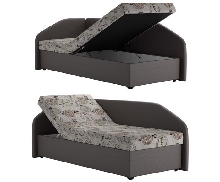 Fotogalerie Blanář - válenda Turi 90x200 Pravá - výběr barvy