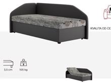 Fotogalerie Blanář - válenda Turi 90 x 200 - Levá mocca