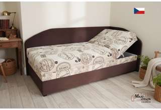 Blanář - válenda Turi 90 x 200 - Pravá Coffee