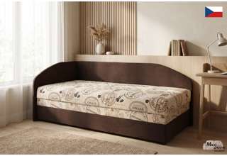 Blanář - válenda Turi 90 x 200 - Levá coffee