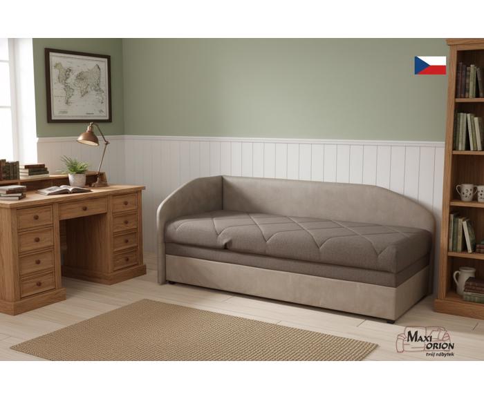 Fotogalerie Blanář - válenda Turi 90 x 200 - Levá mocca