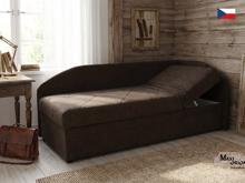 Fotogalerie Blanář - válenda Turi 90x200 Pravá - tmavě hnědá