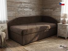 Fotogalerie Blanář - válenda Turi 90x200 Pravá - tmavě hnědá