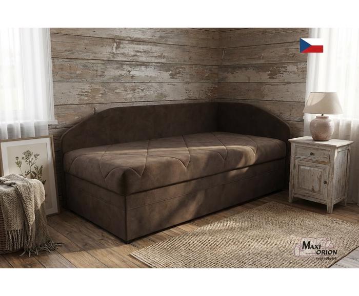 Fotogalerie Blanář - válenda Turi 90x200 Pravá - tmavě hnědá