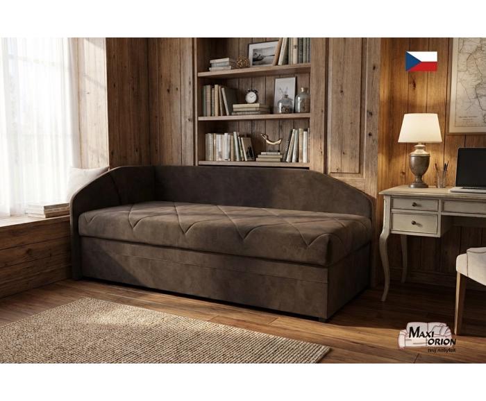 Fotogalerie Blanář - válenda Turi 90x200 Levá - tmavě hnědá