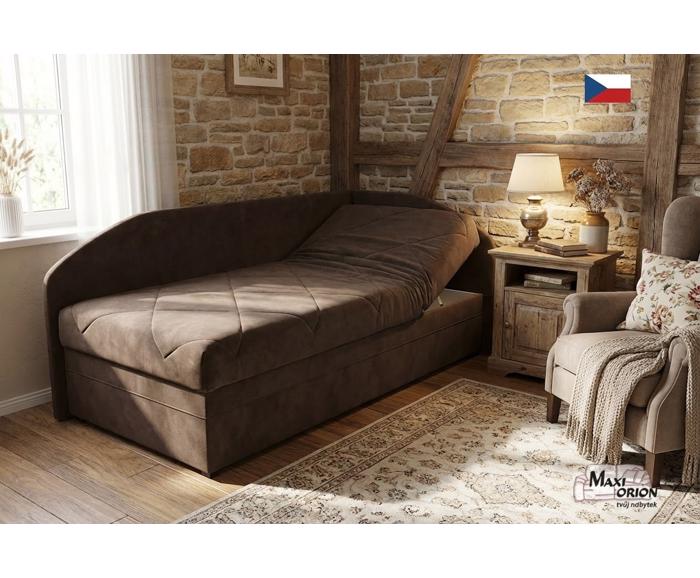 Fotogalerie Blanář - válenda Turi 90x200 Levá - tmavě hnědá