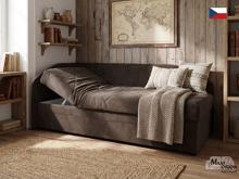 Fotogalerie Blanář - válenda Turi 90x200 Levá - tmavě hnědá