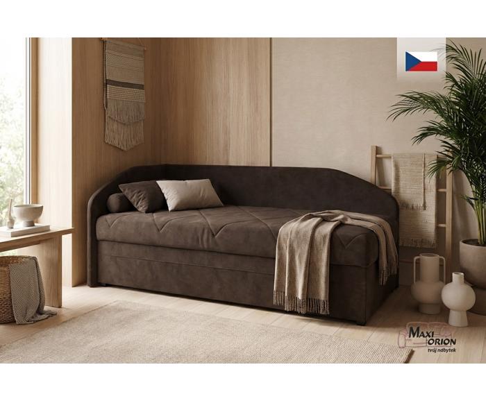 Fotogalerie Blanář - válenda Turi 90x200 Levá - tmavě hnědá