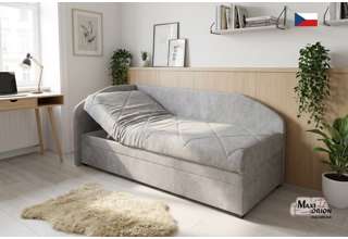 Blanář - válenda Turi 90x200 Levá - světle šedá