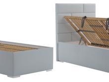 Fotogalerie Blanář - čalouněná postel Troja 90x200 - výběr barvy