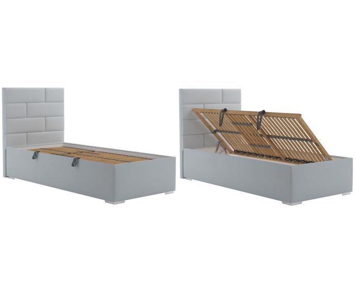 Fotogalerie Blanář - čalouněná postel Troja 90x200 - výběr barvy